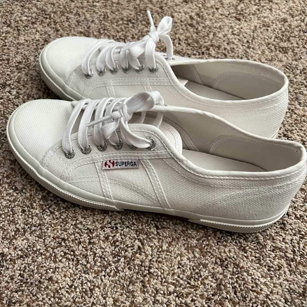 White Classic Superga